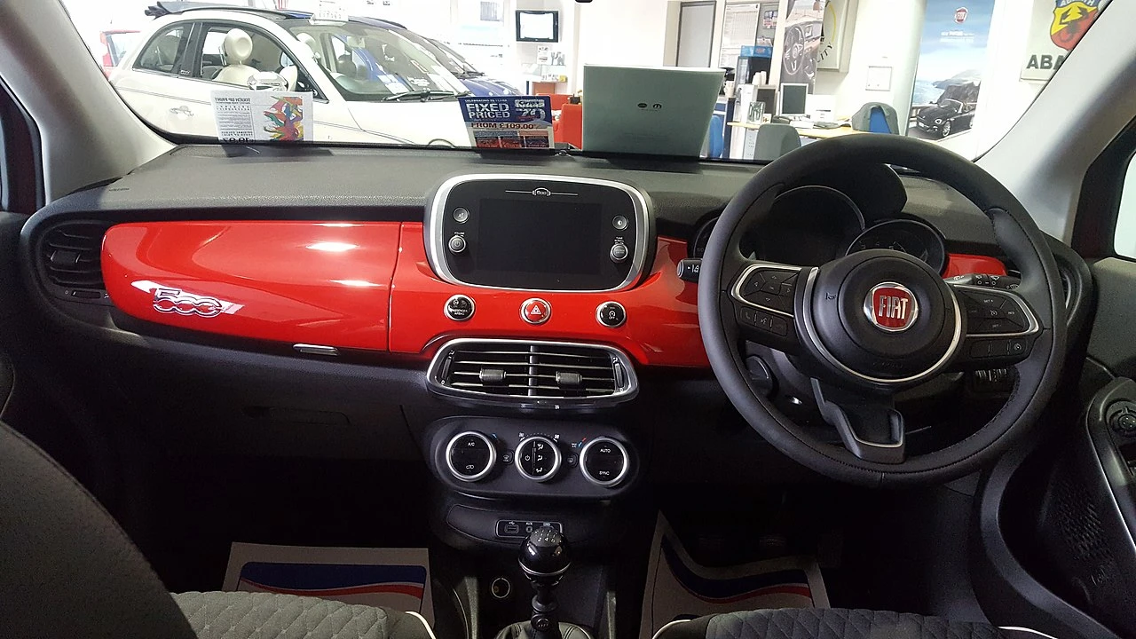 Fiat 500x interior aproapemasini