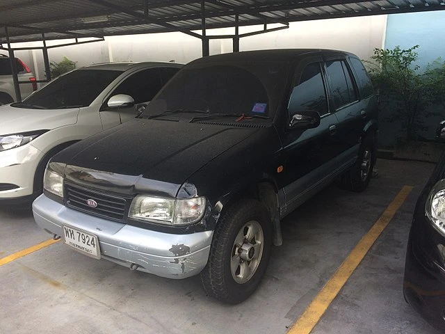 Kia Sportage NB front side aproapemasini