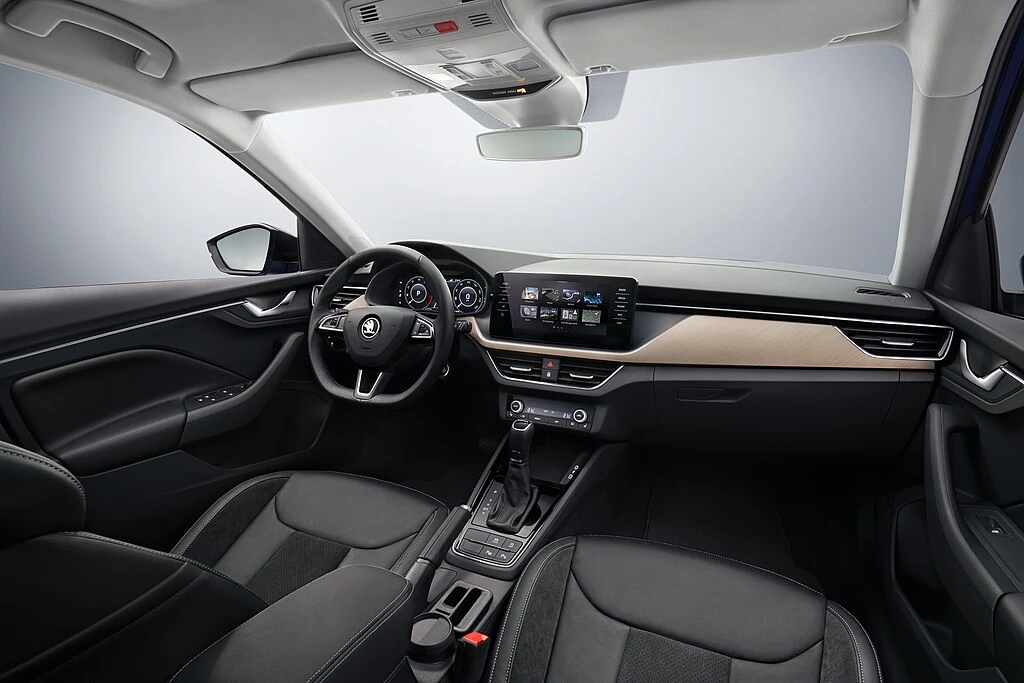 Skoda Scala interior aproapemasini