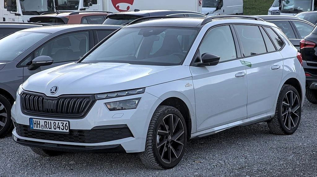 Skoda Kamiq front side aproapemasini