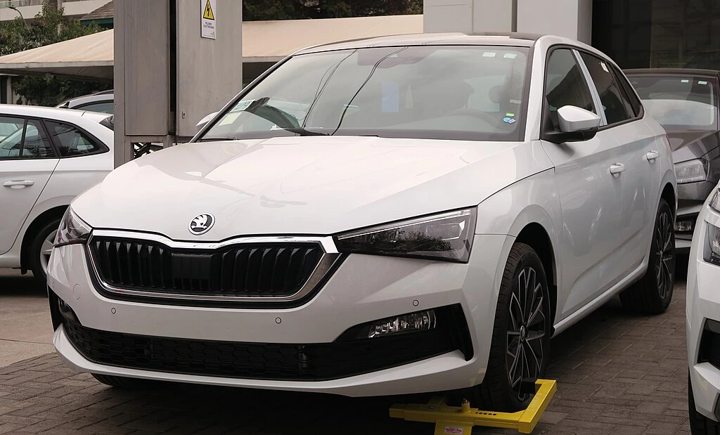 Skoda Scala front aproapemasini