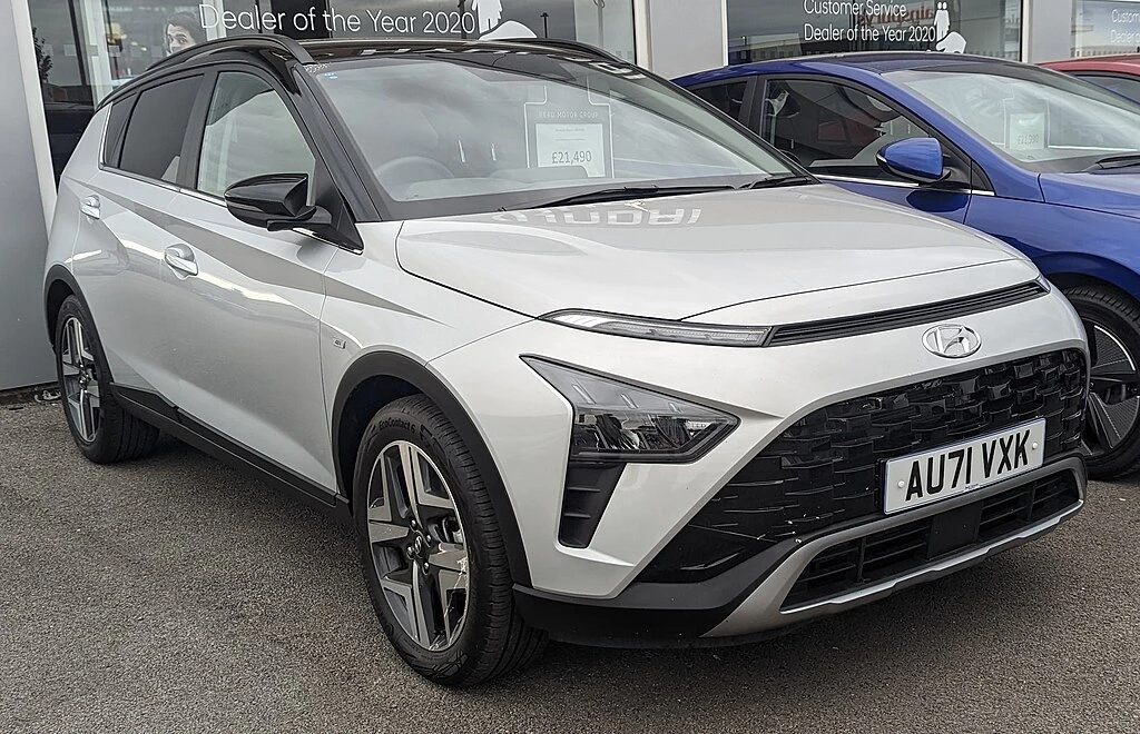 Hyundai Bayon front aproapemasini