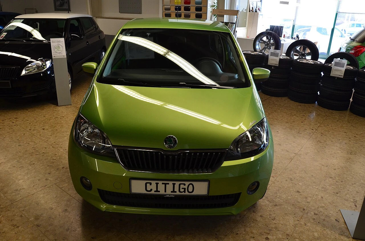 Skoda CitiGO ront aproapemasini