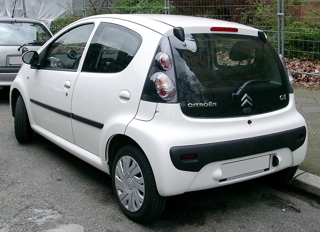 Citroen C1 PM rear aproapemasini