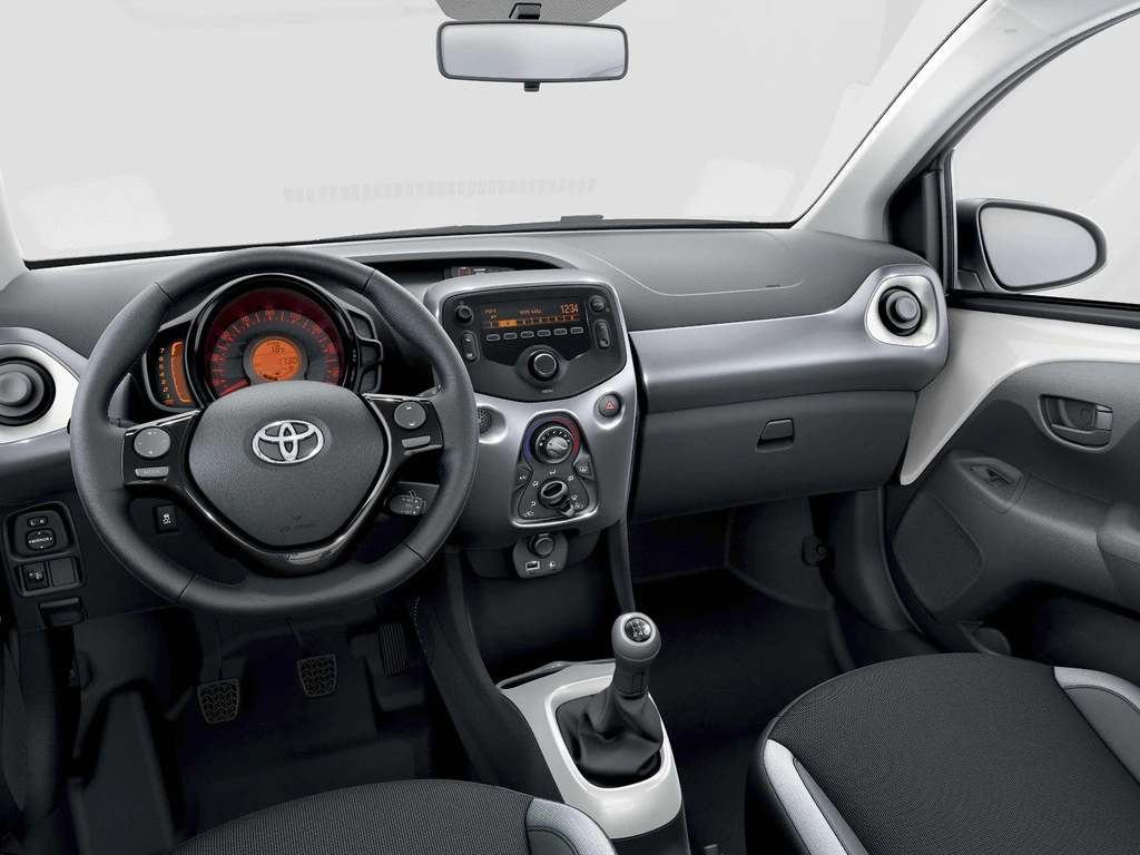 Toyota Aygo II interior almostcarreviews