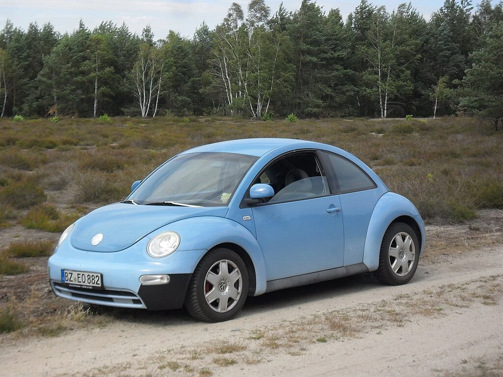 VW New Beetle I side cross aproapemasini