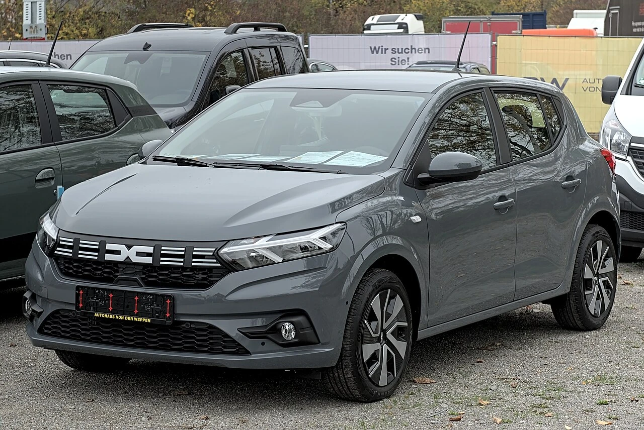Dacia Sandero III front aproapemasini