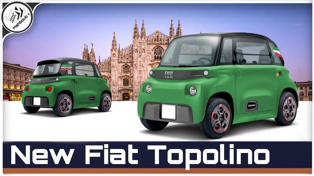 Aproape Masini - Fiat dezvaluie microcar-ul Topolino entry EV