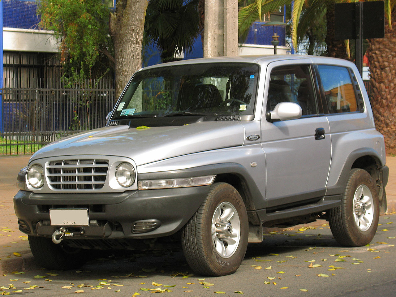 Ssangyong Korado II front aproapemasini