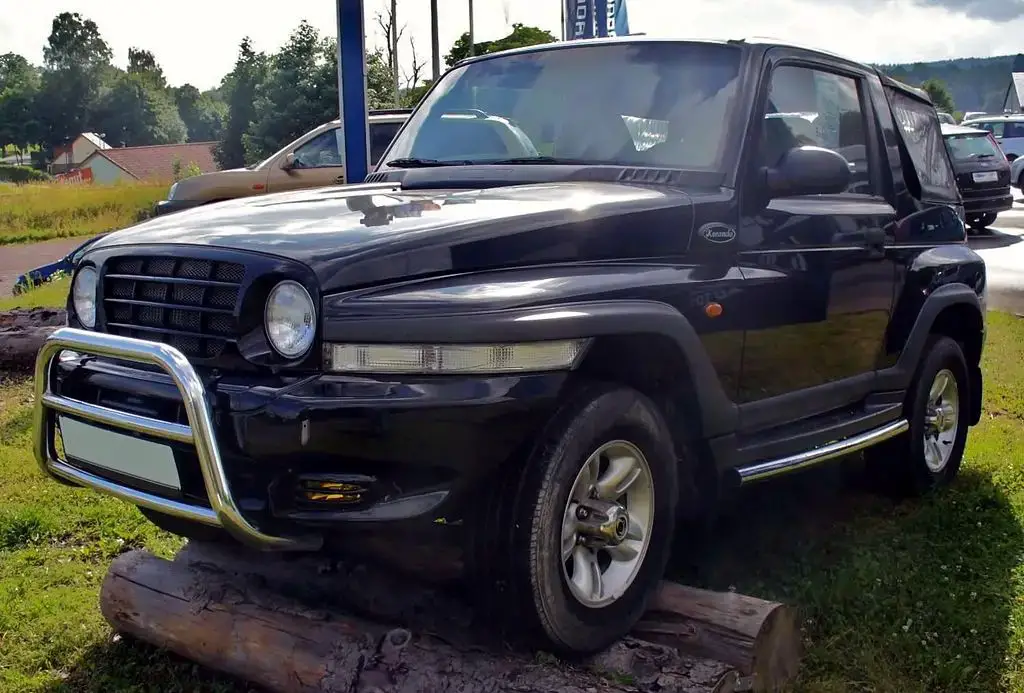 Ssangyong Korado II front v2 aproapemasini