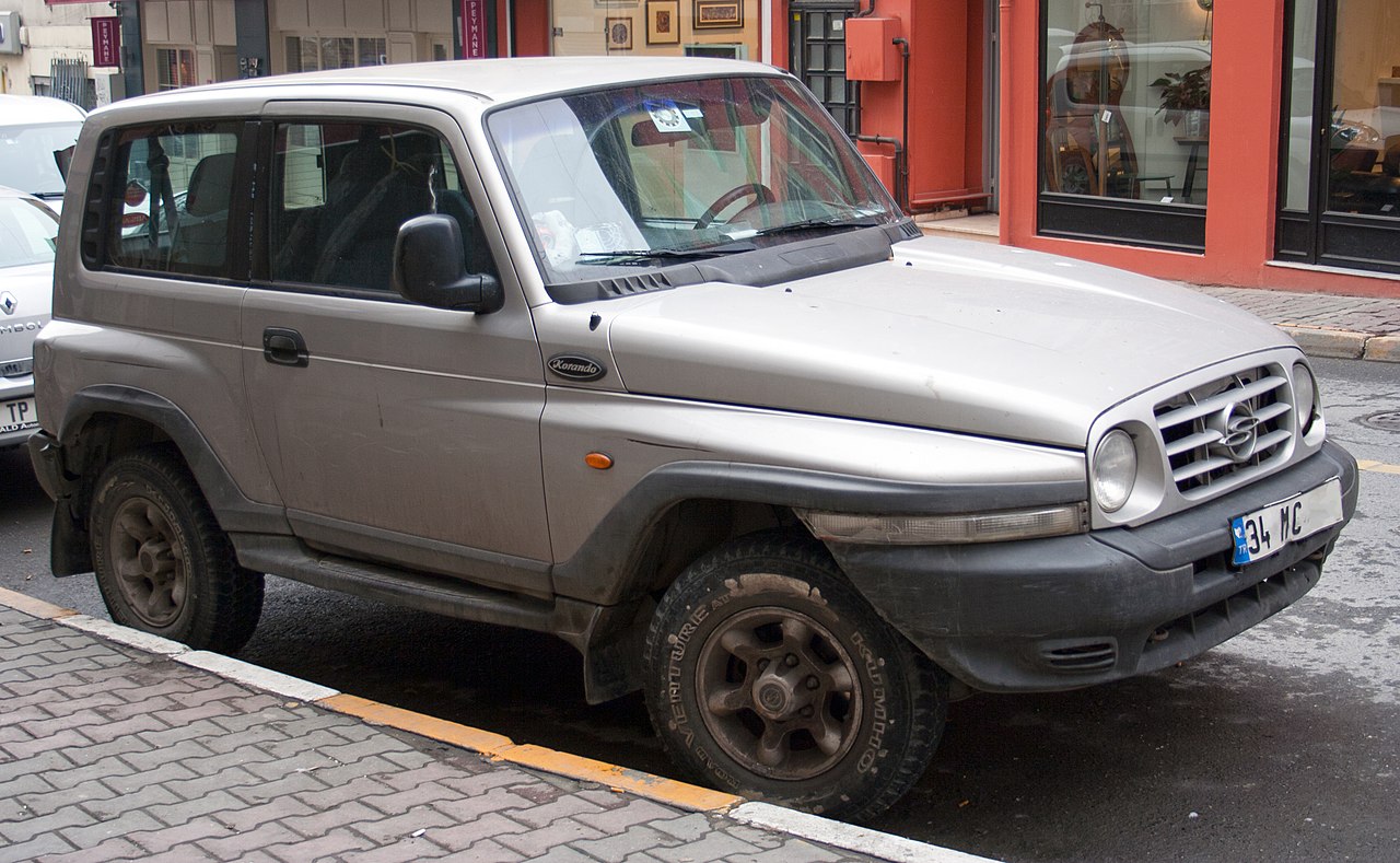 Ssangyong Korado II side aproapemasini