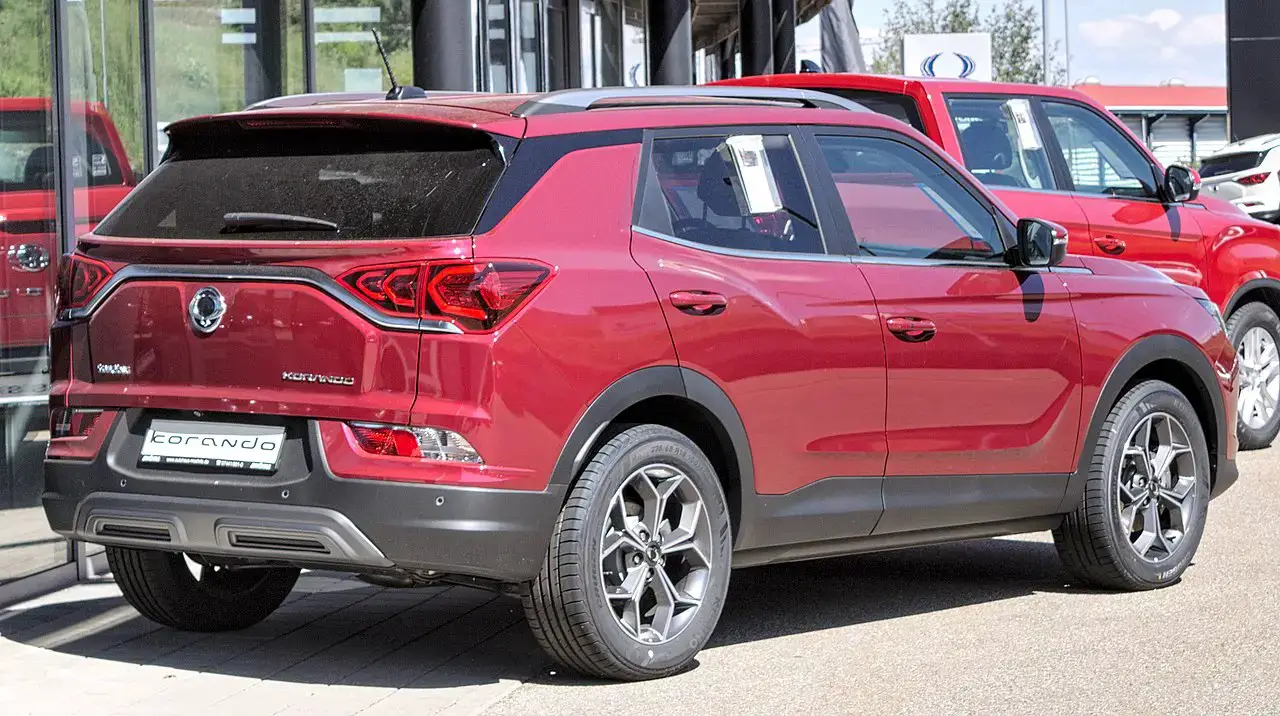 Ssangyong Korado IV rear aproapemasini