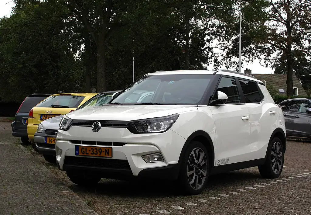 Ssangyong Tivoli front aproapemasini