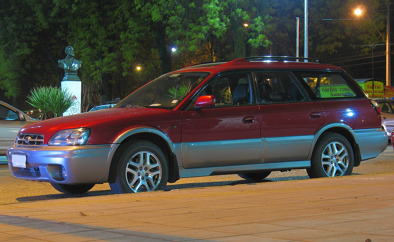 Subaru Outback II front side aproapemasini