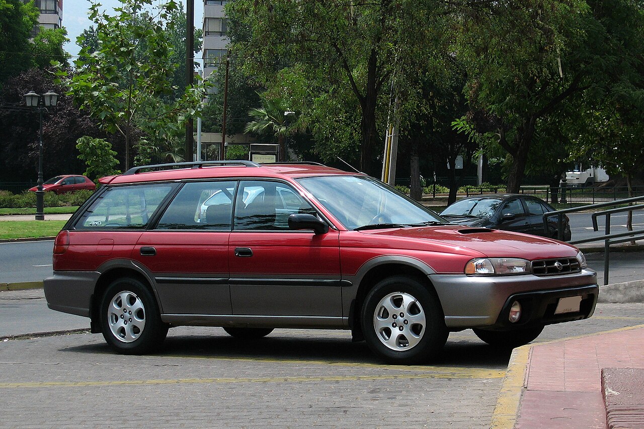 Subaru Outback II side aproapemasini