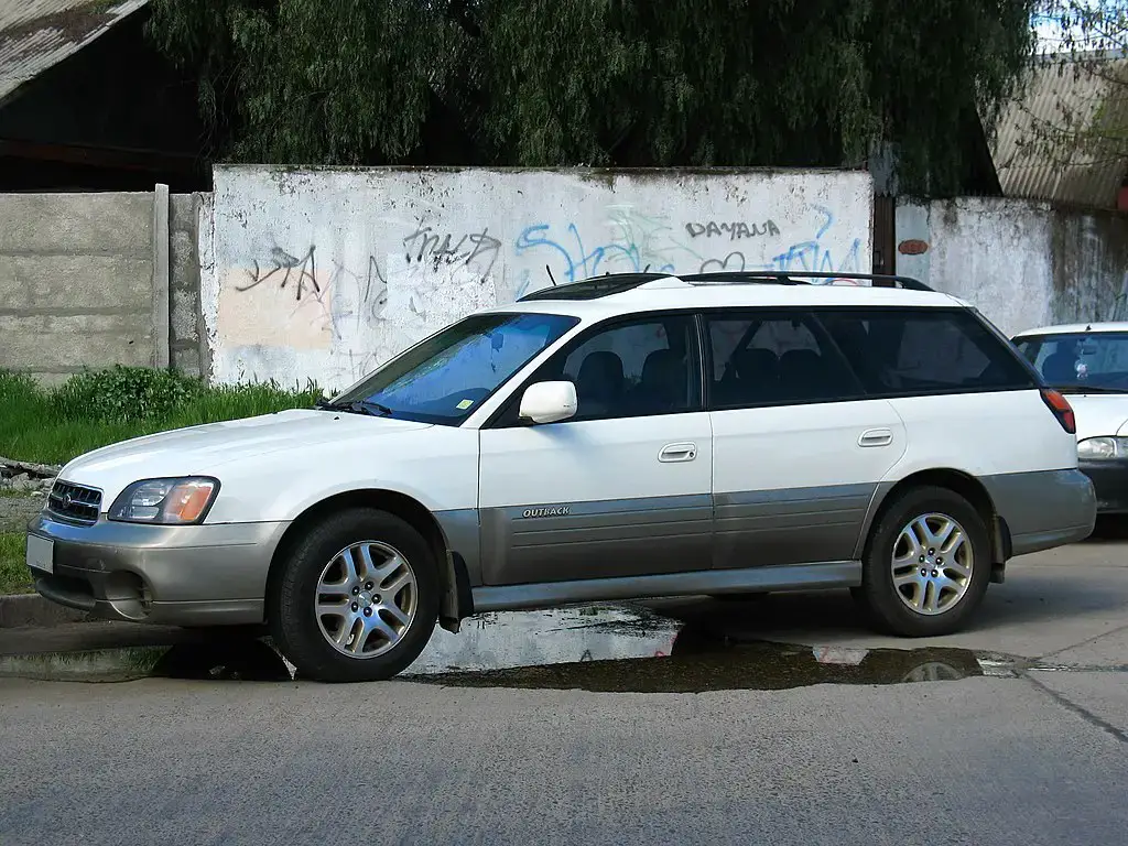 Subaru Outback III side aproapemasini