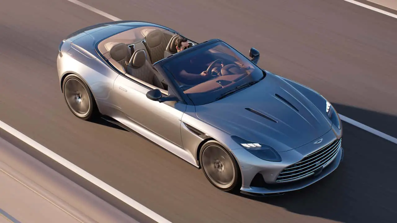 Aston Martin ofera performante pentru DB12 Volante decapotabil