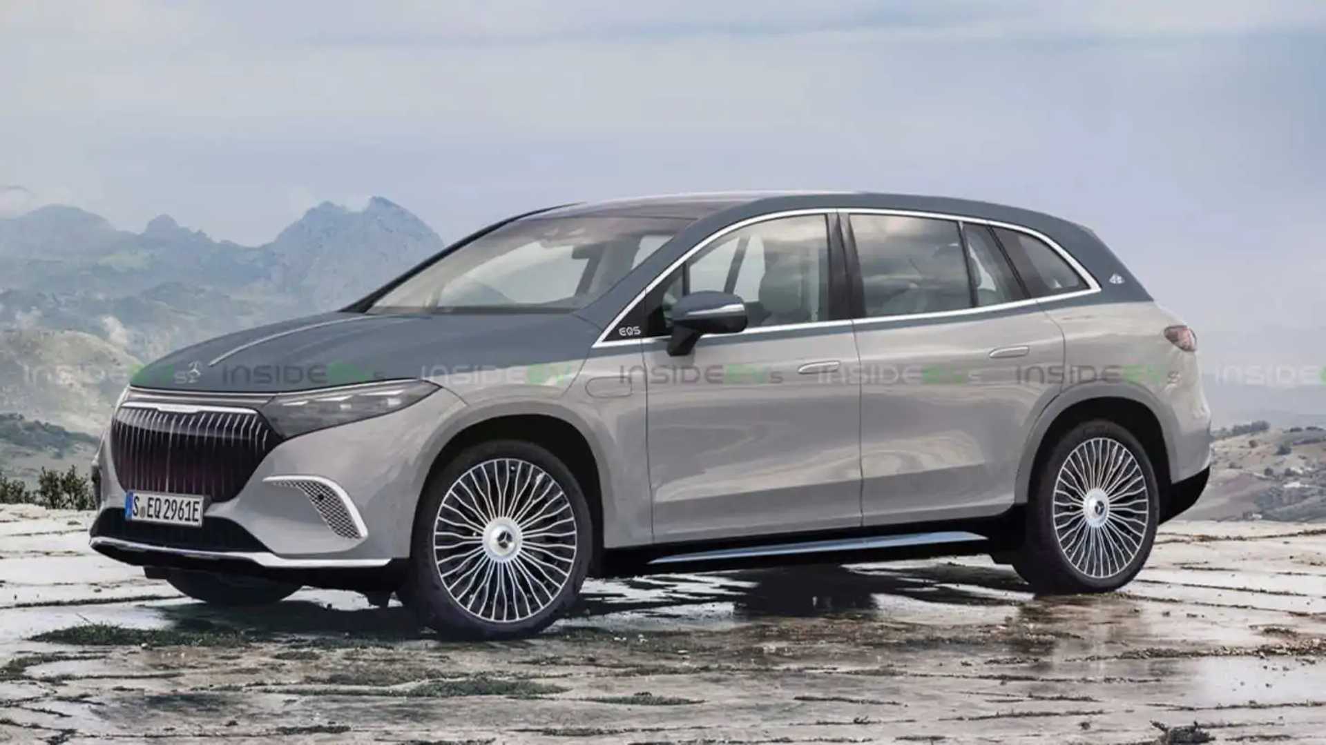 Maybach primeste primul EV cu SUV EQS